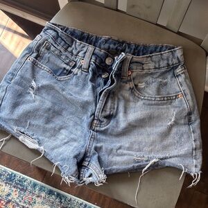 Distressed Denim teen Shorts size 0